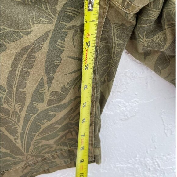 Levis Mens Tie Waist Tropical Print Board Short Khaki Sz 33 - Picture 3 of 10